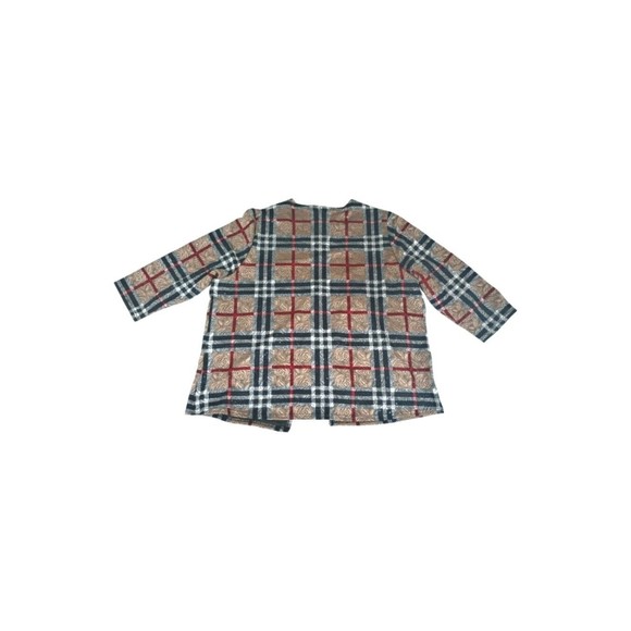 Serengeti Women Sz 1X Elegant Floral Roses Embossed Glitter Overlay Top - Picture 2 of 16